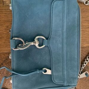 Rebecca Minkoff suede cross purse